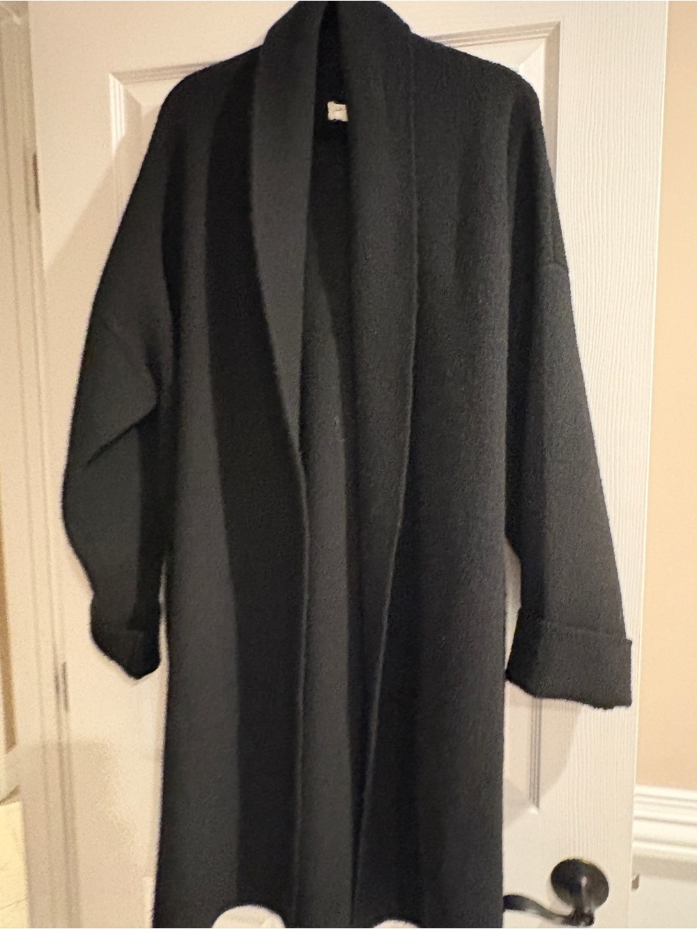 Anthropologie Black cardigan sweater